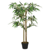 VidaXL Kunstpflanze Bambus 760 Blätter 120 cm grün