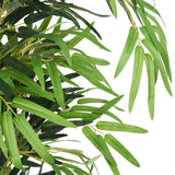 Vidaxx Kunstpflanze Bambus 1095 Blätter 150 cm grün