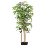 Vidaxl kunstplant bamboe 1095 bladeren 150 cm groen