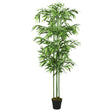 VidaXL Kunstpflanze Bambus 240 Blätter 80 cm grün