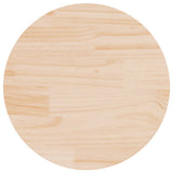 Vidaxl tafelblad rond ø50x3 cm massief grenenhout