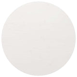 Vidaxl tafelblad rond ø90x3 cm massief grenenhout wit