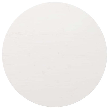Vidaxl tafelblad rond ø90x3 cm massief grenenhout wit