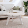 Vidaxl tafelblad rond ø90x3 cm massief grenenhout wit