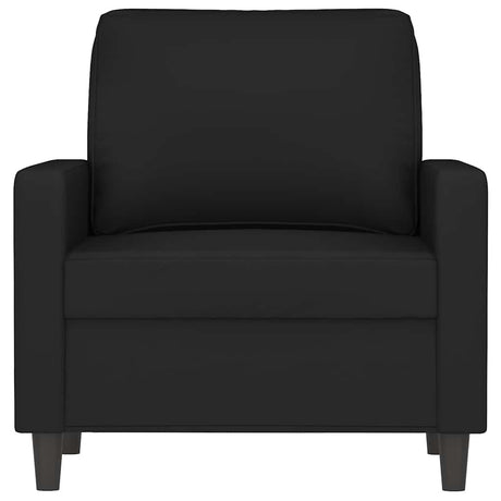 Vidaxl fauteuil 60 cm fluweel zwart