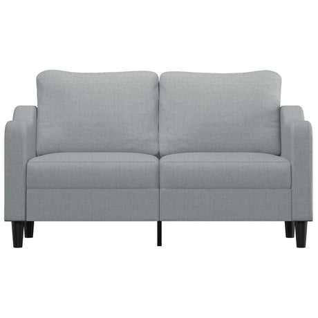 Vidaxl tweezitsbank 140 cm stof lichtgrijs