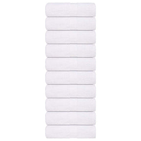 Vidaxx Waschlappen Frogn 10 Stück 15x21 cm 360 g m² weiß