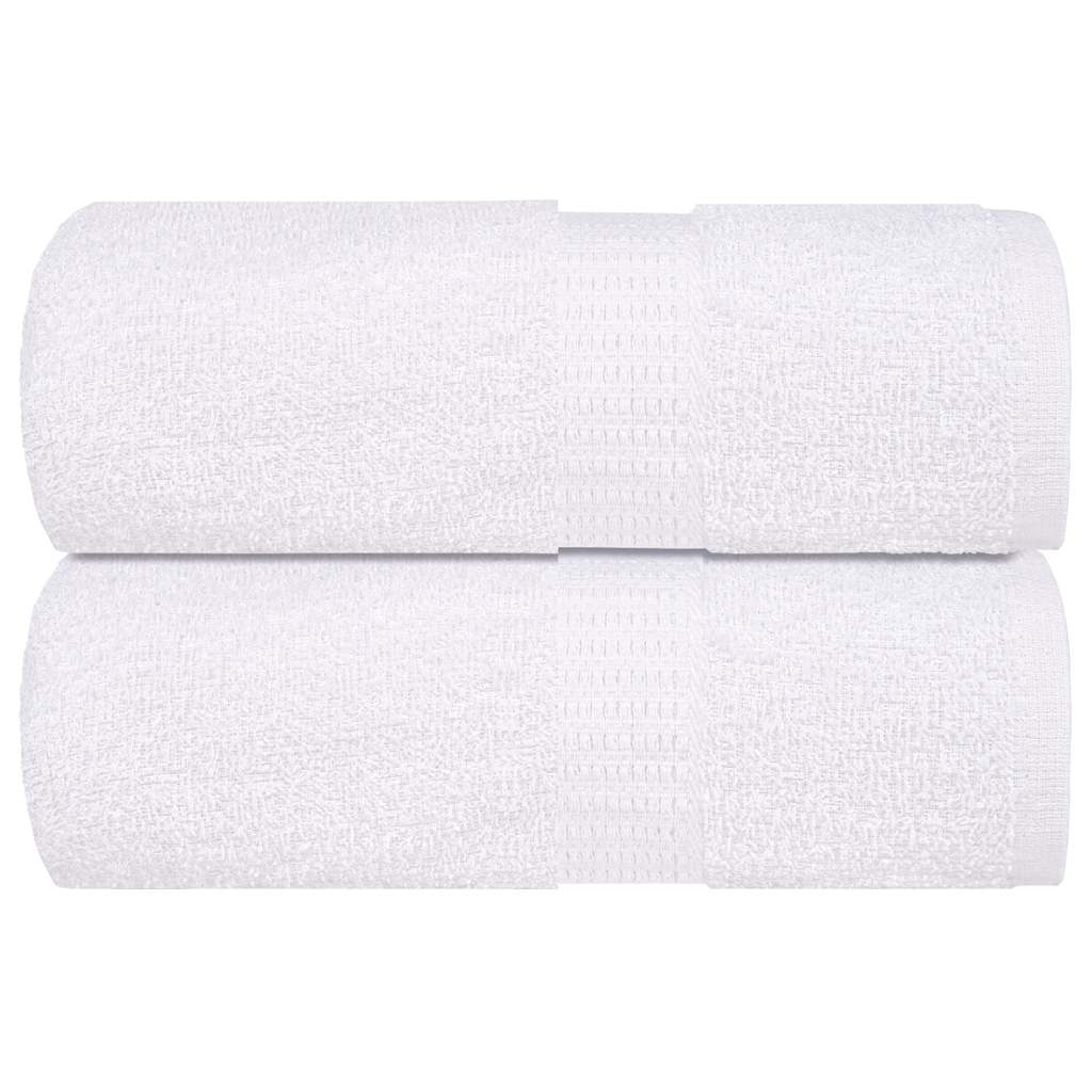 Vidaxx Gästehandtücher Frogn 2 Stk 30x50 cm 360 g m² weiß