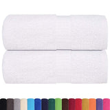 Vidaxx Gästehandtücher Frogn 2 Stk 30x50 cm 360 g m² weiß
