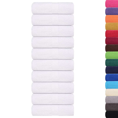 Vidaxx Gästehandtücher Frogn 50 Stk 30x50 cm 360 g m² weiß