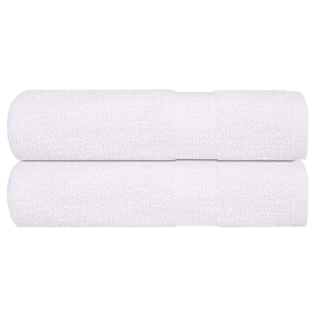 Vidaxx Handtücher Frogn 2 Stk 50x100 cm 360 g m² weiß