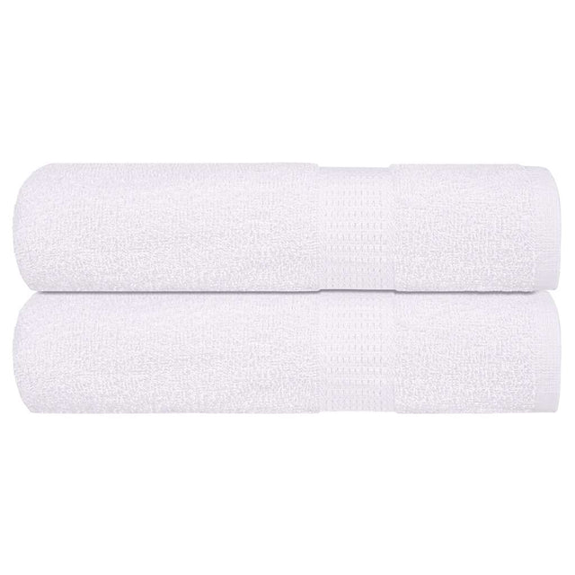 Vidaxx Handtücher Frogn 2 Stk 50x100 cm 360 g m² weiß