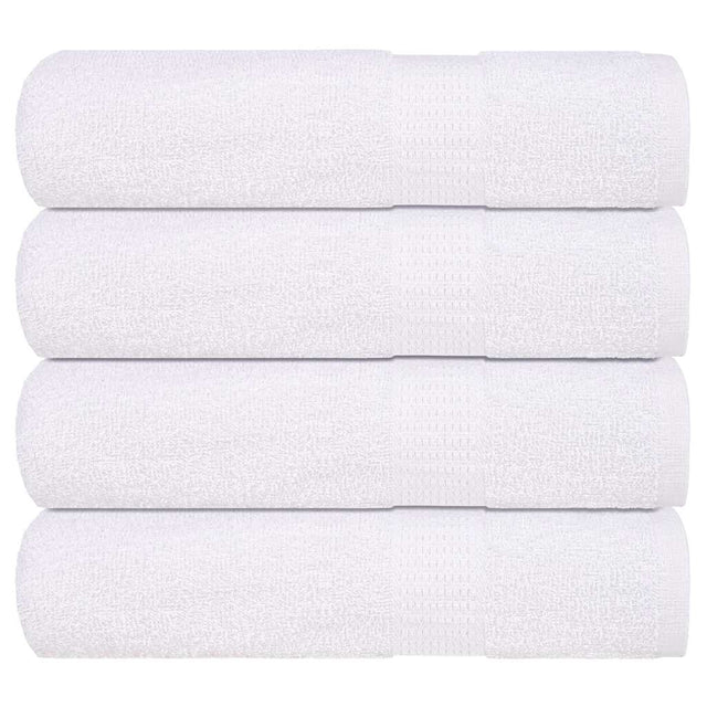 Vidaxx Handtücher Frogn 4 Stück 50x100 cm 360 g m² weiß