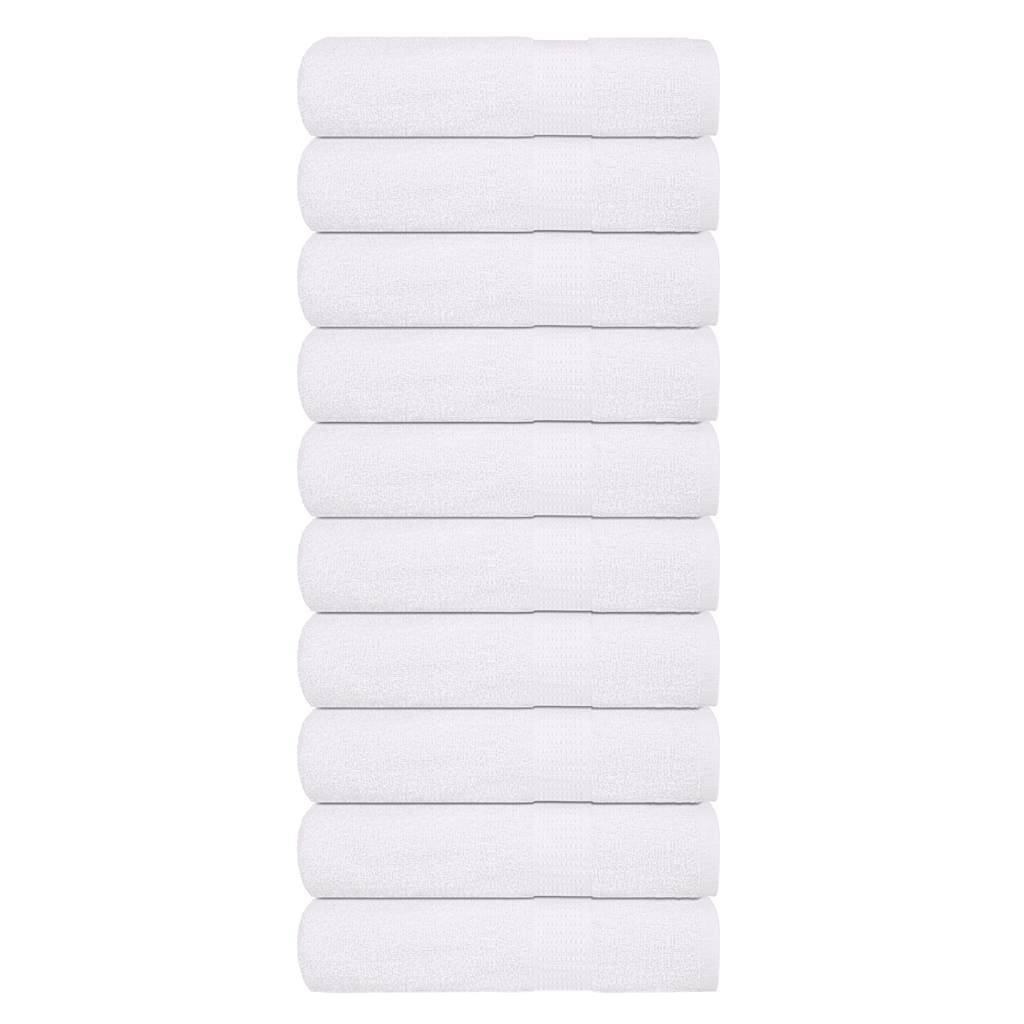 Vidaxx Handtücher 10 Stück 50x100 cm 360 g m² 100 % Baumwolle weiß