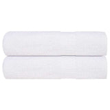 Vidaxx Duschtücher Frogn 2 Stk 70x140 cm 360 g m² weiß