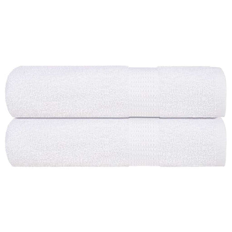 Vidaxx Duschtücher Frogn 2 Stk 70x140 cm 360 g m² weiß