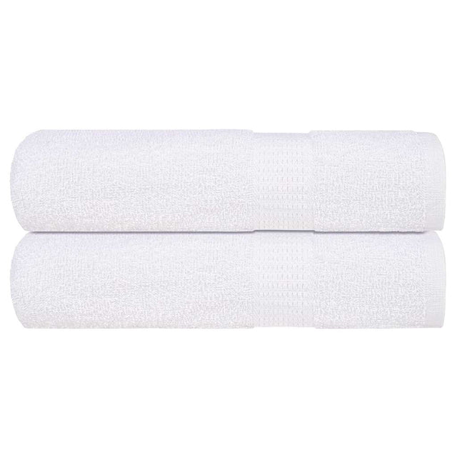 Vidaxx Duschtücher Frogn 2 Stk 70x140 cm 360 g m² weiß