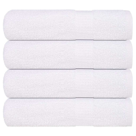Vidaxx Duschtücher 4 Stück 70x140 cm 360 g m² 100 % Baumwolle weiß