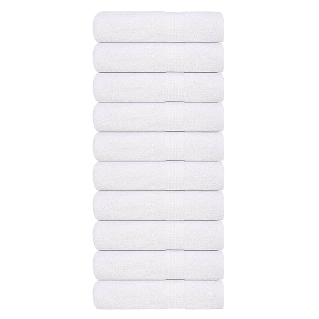 Vidaxx Duschtücher Frogn 10 Stk 70x140 cm 360 g m² weiß