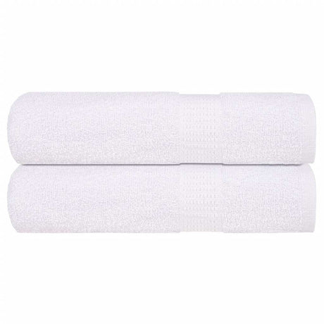 Vidaxx Badetücher Frogn 2 Stk 100x150 cm 360 g m² weiß