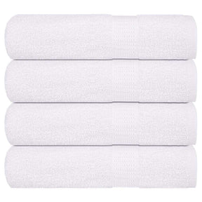 Vidaxx Badetücher Frogn 4 Stück 100x150 cm 360 g m² weiß