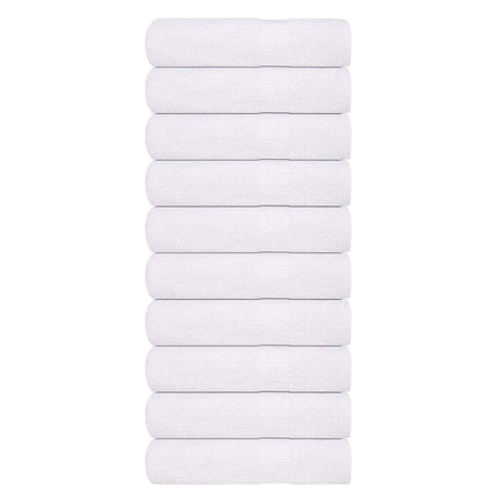 Vidaxx Badetücher Frogn 10 Stück 100x150 cm 360 g m² weiß