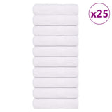 Vidaxx Badetücher 25 Stück 100x150 cm 360 g m² 100 % Baumwolle weiß