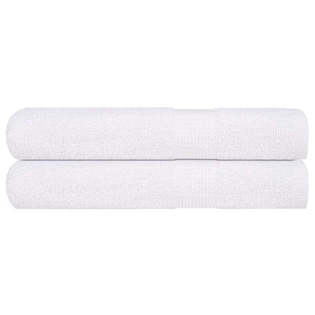 Vidaxx Handtücher Frogn 2 Stück 100x200 cm 360 g m² weiß
