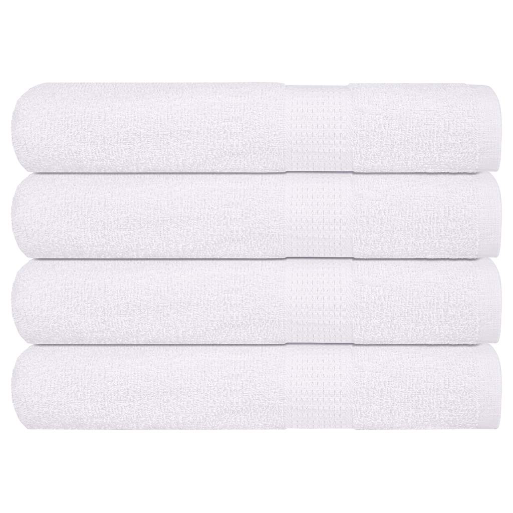 Vidaxx Handtücher Frogn 4 Stück 100x200 cm 360 g m² weiß