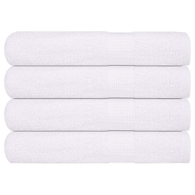 Vidaxx Handtücher Frogn 4 Stück 100x200 cm 360 g m² weiß