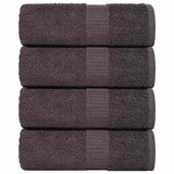 Vidaxx Gästehandtücher Frogn 4 St. 30x50 cm 360 g m² Anthrazit