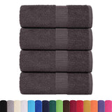 Vidaxx Gästehandtücher Frogn 4 St. 30x50 cm 360 g m² Anthrazit