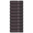 Vidaxx Handtücher Frogn 10 Stück 50x100 cm 360 g m² Anthrazit