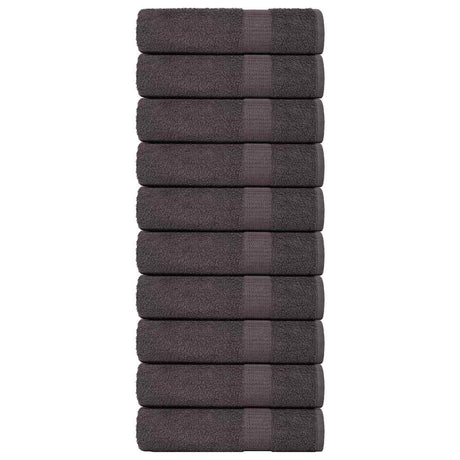 Vidaxx Handtücher Frogn 10 Stück 50x100 cm 360 g m² Anthrazit
