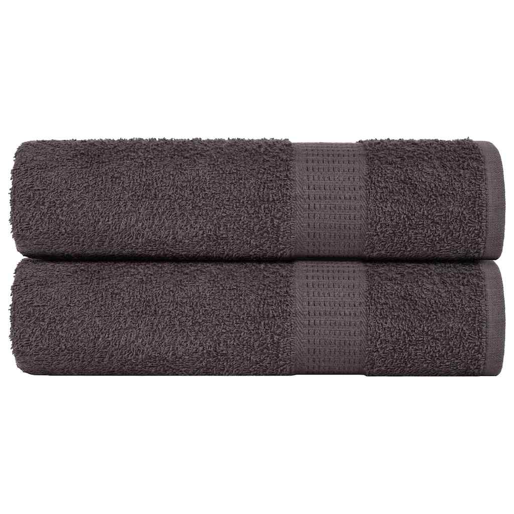 Vidaxx Duschtücher Frogn 2 Stk 70x140 cm 360 g m² Anthrazit