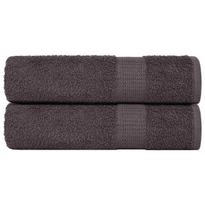 Vidaxx Duschtücher Frogn 2 Stk 70x140 cm 360 g m² Anthrazit