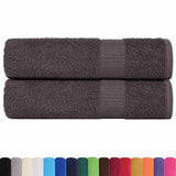 Vidaxx Duschtücher Frogn 2 Stk 70x140 cm 360 g m² Anthrazit