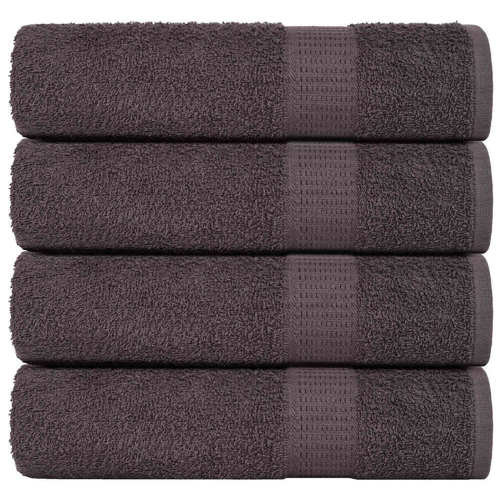 Vidaxx Duschtücher Frogn 4 Stück 70x140 cm 360 g m² Anthrazit