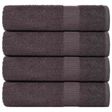 Vidaxx Duschtücher Frogn 4 Stück 70x140 cm 360 g m² Anthrazit