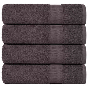 Vidaxx Duschtücher Frogn 4 Stück 70x140 cm 360 g m² Anthrazit