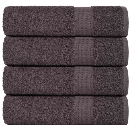 Vidaxx Duschtücher Frogn 4 Stück 70x140 cm 360 g m² Anthrazit