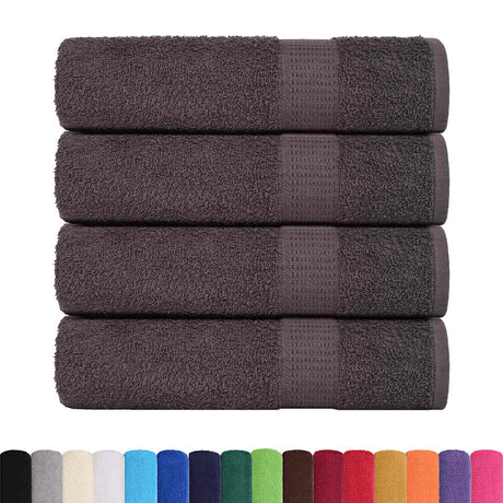 Vidaxx Duschtücher Frogn 4 Stück 70x140 cm 360 g m² Anthrazit