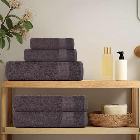 Vidaxx Duschtücher Frogn 4 Stück 70x140 cm 360 g m² Anthrazit