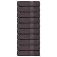 Vidaxx Duschtücher Frogn 10 Stück 70x140 cm 360 g m² Anthrazit