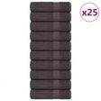 Vidaxx Duschtücher 25 Stück 70x140 cm 360 g m² 100 % Baumwolle Anthrazit