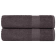 Vidaxx Badetücher Frogn 2 Stk 100x150 cm 360 g m² Anthrazit