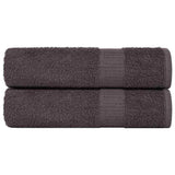 Vidaxx Badetücher Frogn 2 Stk 100x150 cm 360 g m² Anthrazit
