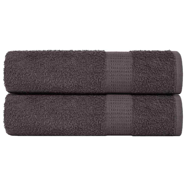 Vidaxx Badetücher Frogn 2 Stk 100x150 cm 360 g m² Anthrazit