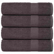 Vidaxx Badetücher Frogn 4 Stück 100x150 cm 360 g m² Anthrazit