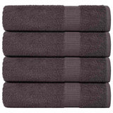 Vidaxx Badetücher Frogn 4 Stück 100x150 cm 360 g m² Anthrazit